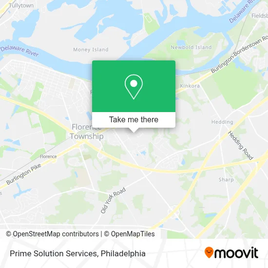Prime Solution Services map