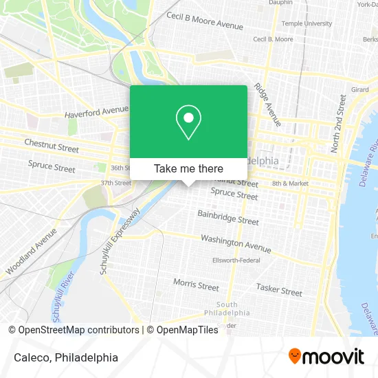 Caleco map
