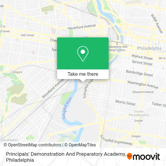 Principals' Demonstration And Preparatory Academy map