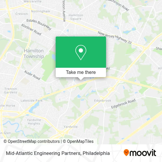 Mid-Atlantic Engineering Partners map