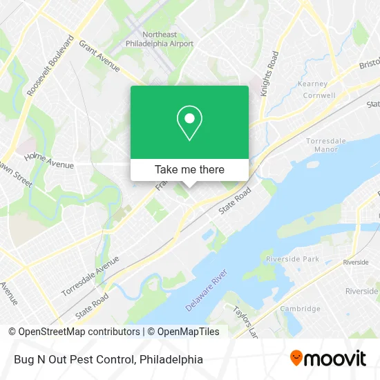 Bug N Out Pest Control map