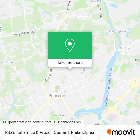 Rita's Italian Ice & Frozen Custard map
