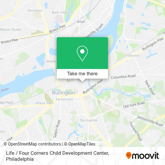 Life / Four Corners Child Development Center map
