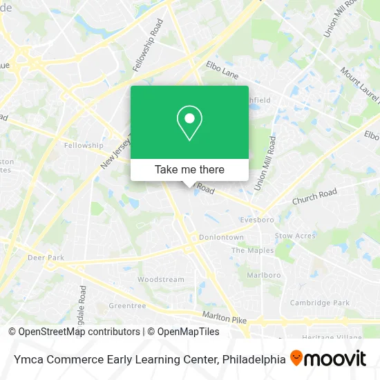 Ymca Commerce Early Learning Center map