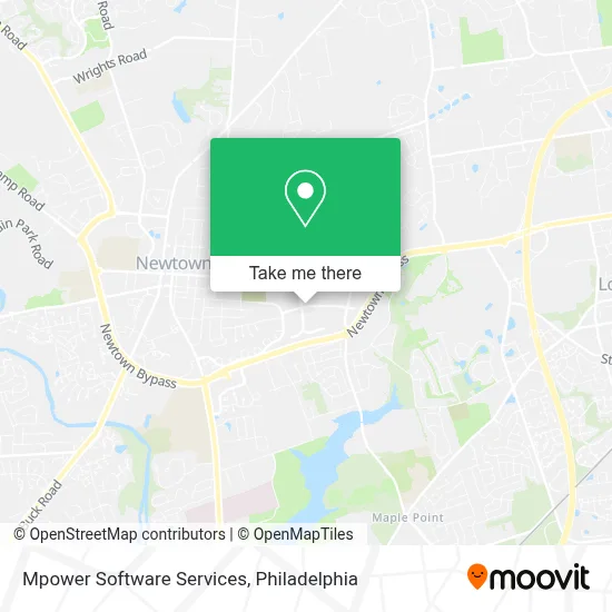 Mpower Software Services map