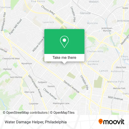 Water Damage Helper map