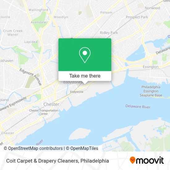 Coit Carpet & Drapery Cleaners map