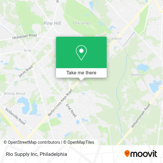 Rio Supply Inc map