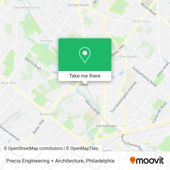Precis Engineering + Architecture map