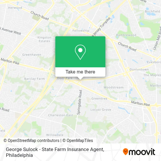 George Sulock - State Farm Insurance Agent map