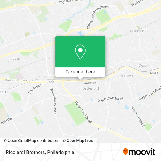 Ricciardi Brothers map