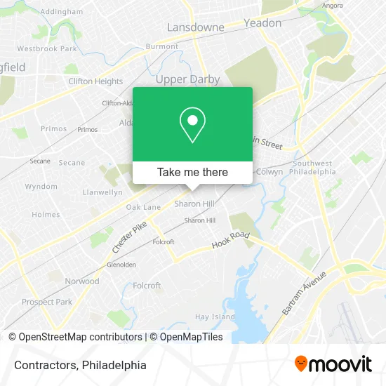Contractors map