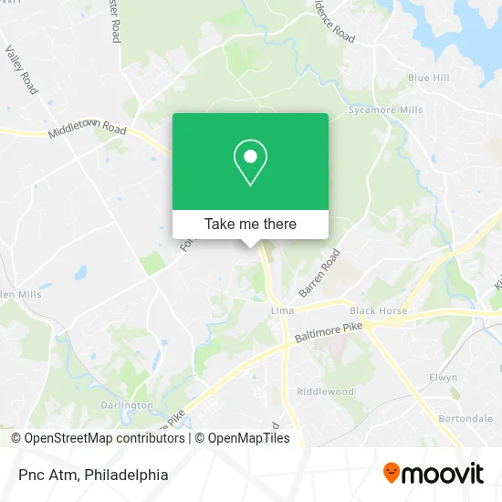 Pnc Atm map