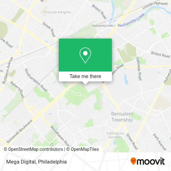 Mega Digital map