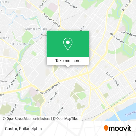 Castor map