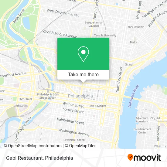 Gabi Restaurant map