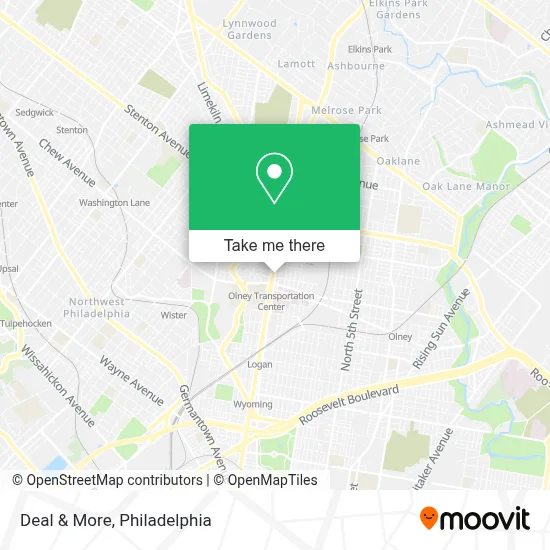 Deal & More map