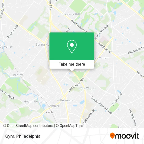 Gym map