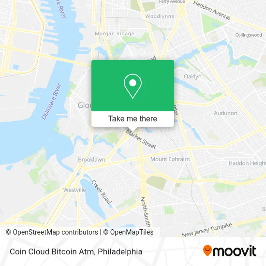 Coin Cloud Bitcoin Atm map