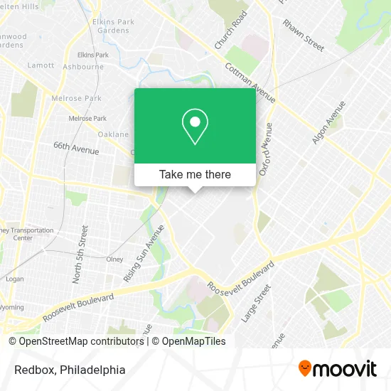 Redbox map