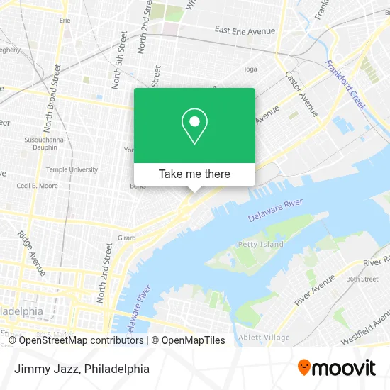 Jimmy Jazz map
