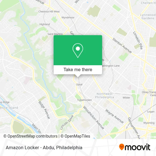 Amazon Locker - Abdu map