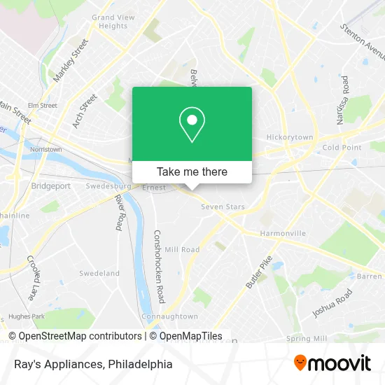 Ray's Appliances map