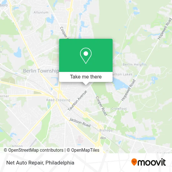 Net Auto Repair map