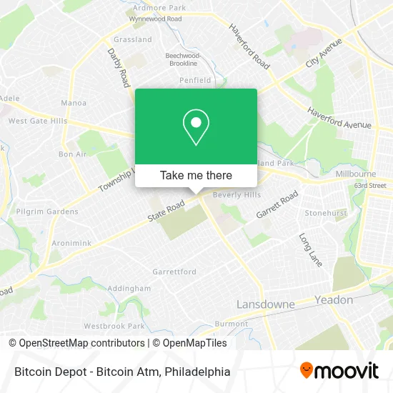 Bitcoin Depot - Bitcoin Atm map