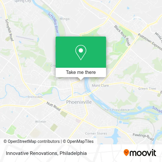 Innovative Renovations map