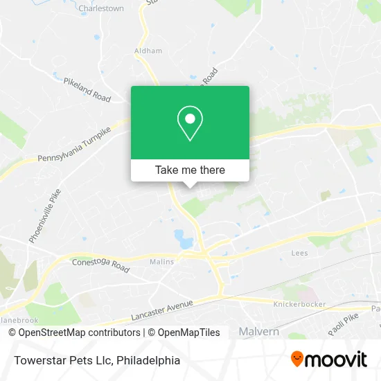 Towerstar Pets Llc map