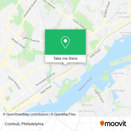 Coinhub map