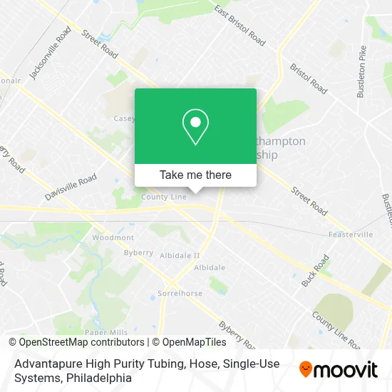 Advantapure High Purity Tubing, Hose, Single-Use Systems map