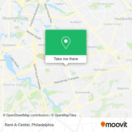 Rent-A-Center map