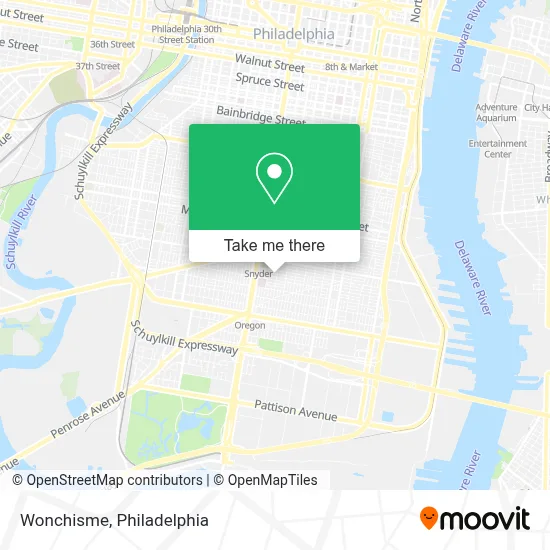 Wonchisme map