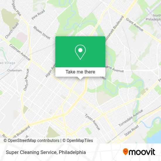 Super Cleaning Service map