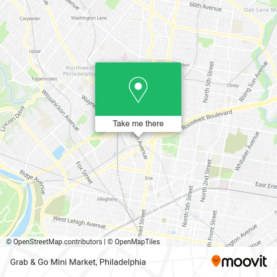 Grab & Go Mini Market map