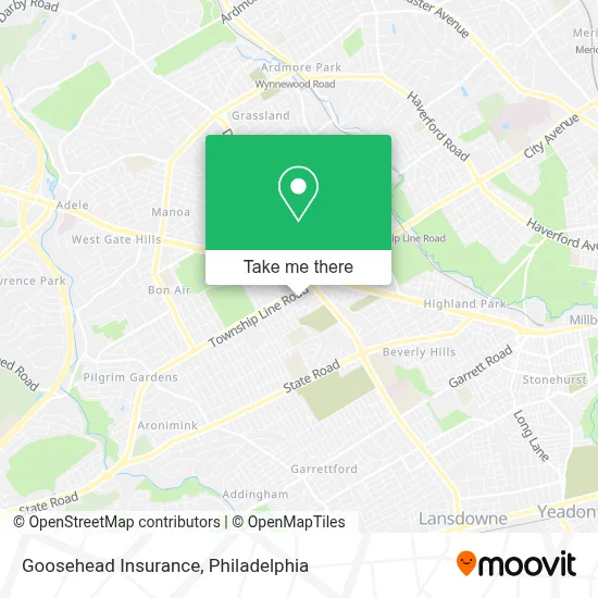 Goosehead Insurance map