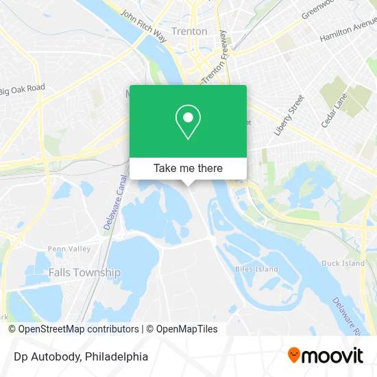 Dp Autobody map