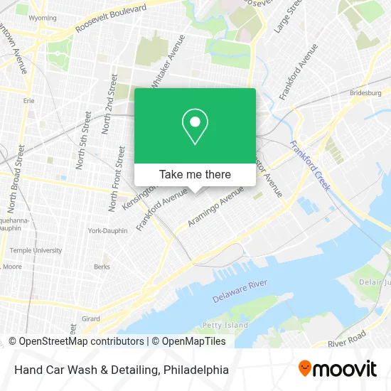 Hand Car Wash & Detailing map