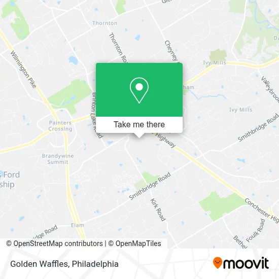 Golden Waffles map