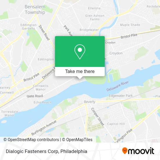 Dialogic Fasteners Corp map