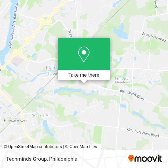 Techminds Group map