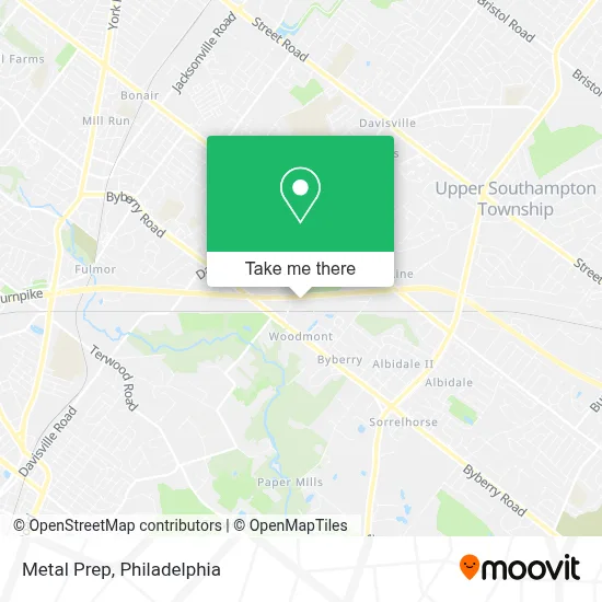 Metal Prep map