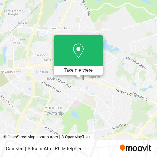 Coinstar | Bitcoin Atm map
