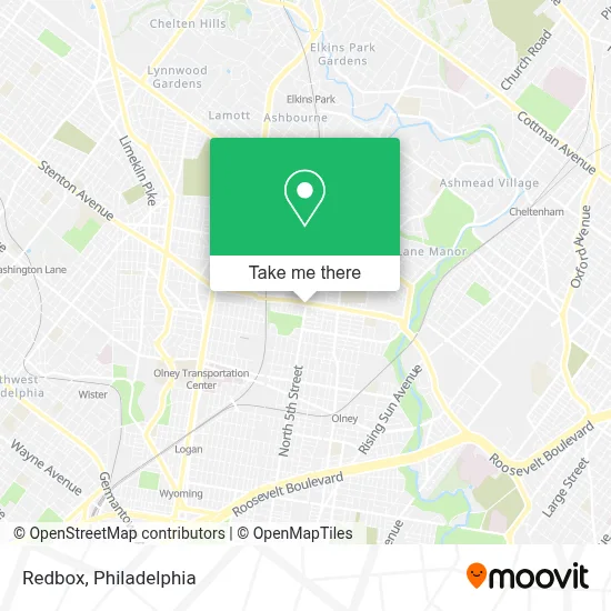 Redbox map