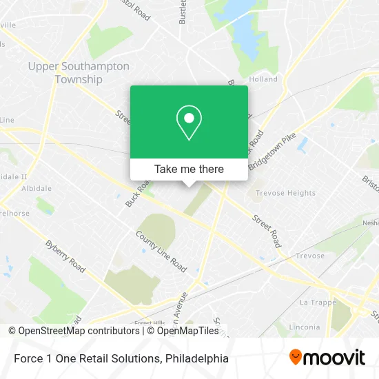 Force 1 One Retail Solutions map