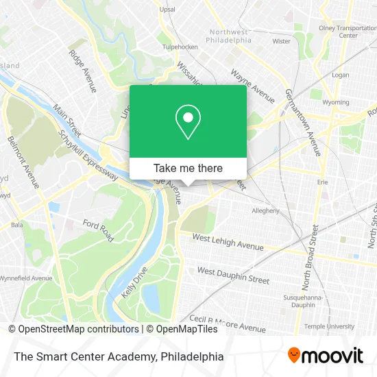 The Smart Center Academy map