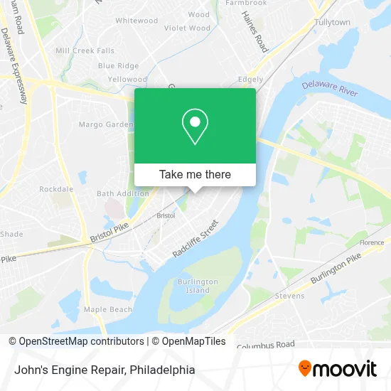 John's Engine Repair map