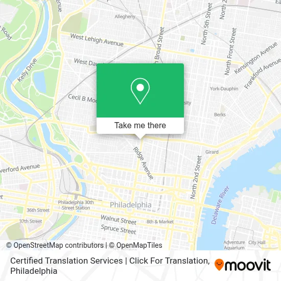 Certified Translation Services | Click For Translation map